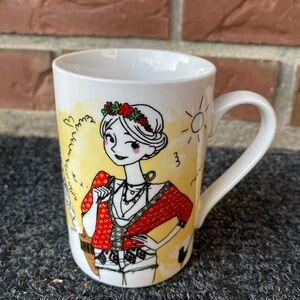 La Chaise Longue Cup Lady, Dog & Tower